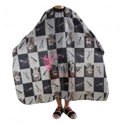 Pelerina de tuns pentru coafor / frizerie lunga Barber 007, 160x140